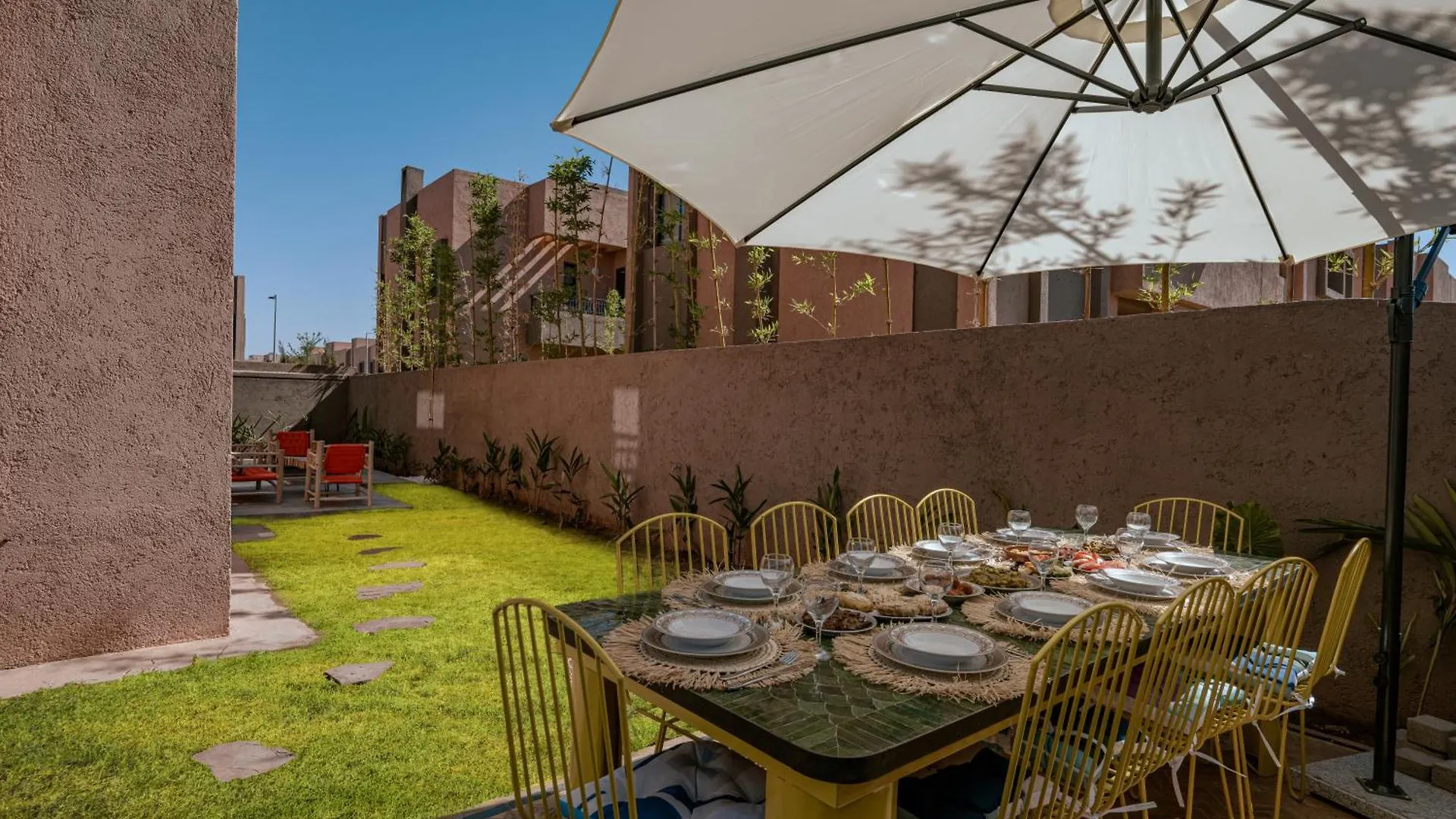 Villa Secret Oasis - 4 Bedroom Rooftop, Pool&Ac - Up To 10 Guests Marrakesh Morocco