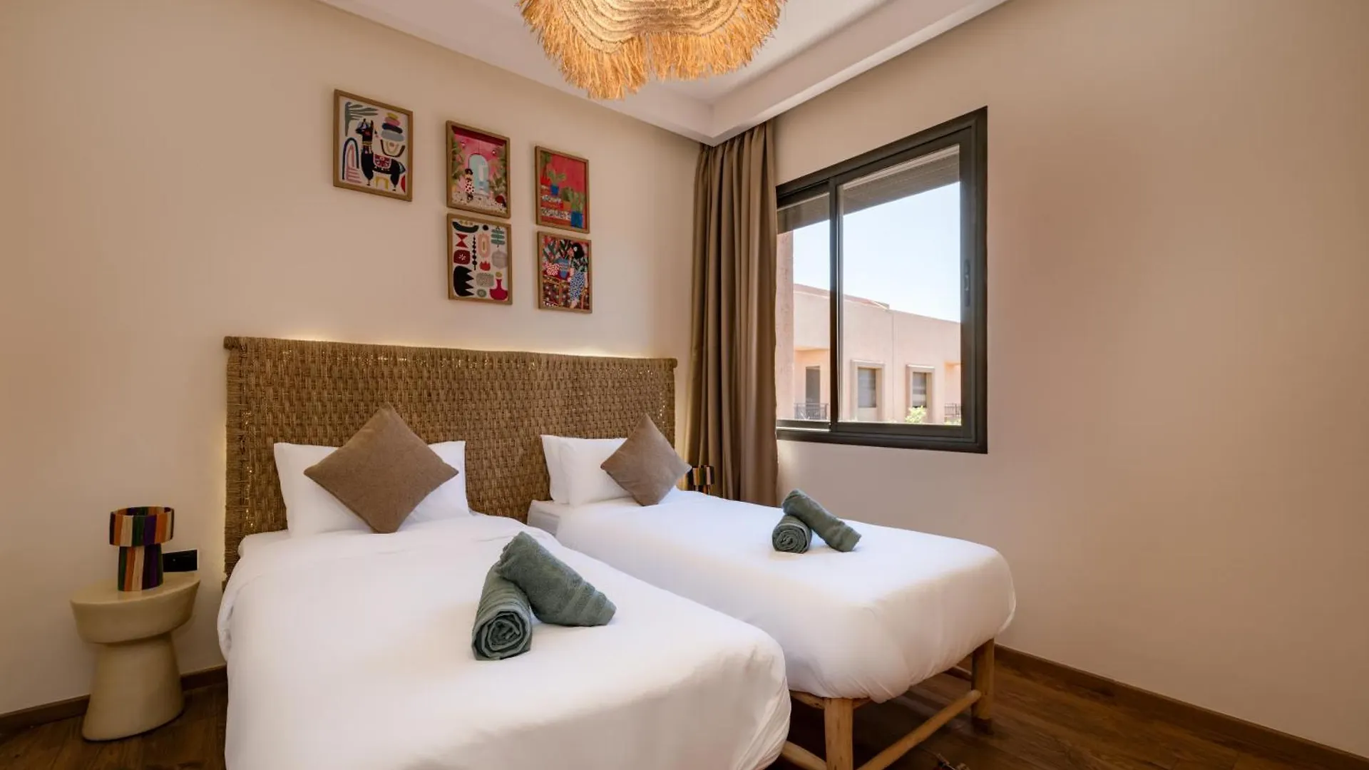 Villa Secret Oasis - 4 Bedroom Rooftop, Pool&Ac - Up To 10 Guests Marrakesh Morocco