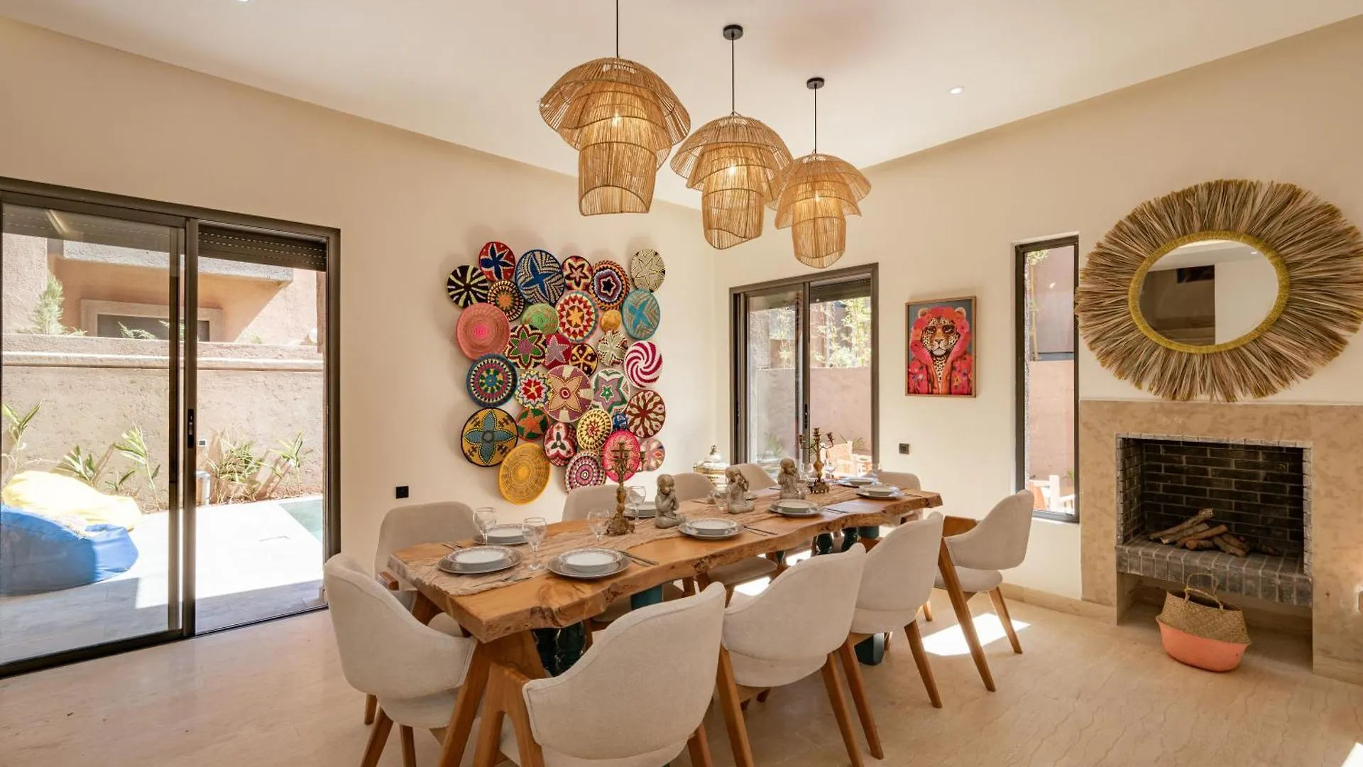 Villa Secret Oasis - 4 Bedroom Rooftop, Pool&Ac - Up To 10 Guests Marrakesh 0*,  Morocco